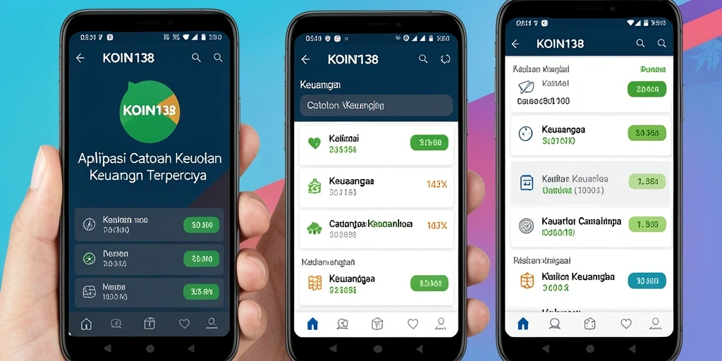 Antarmuka KOIN138 yang user-friendly untuk Catatan Keuangan