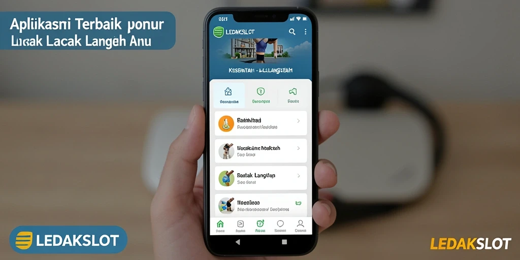 Tampilan antarmuka utama <strong>LEDAKSLOT</strong> menampilkan fitur lacak langkah yang jelas dan informatif.