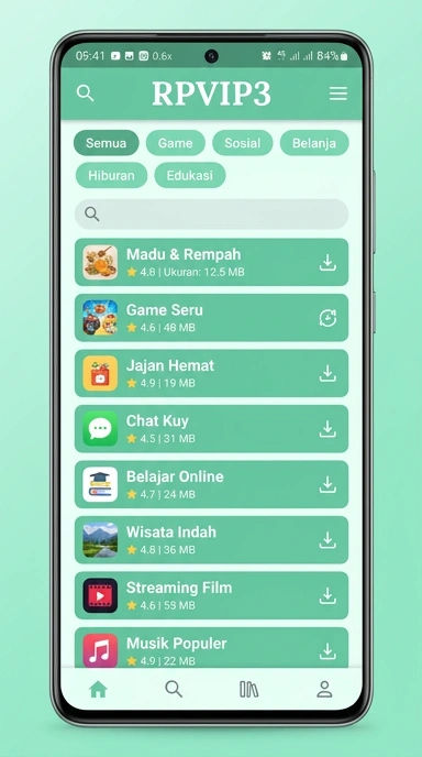 Unduh Aplikasi Populer & Kanal Uji di rpvip3 — Pusat Akses Terpercaya