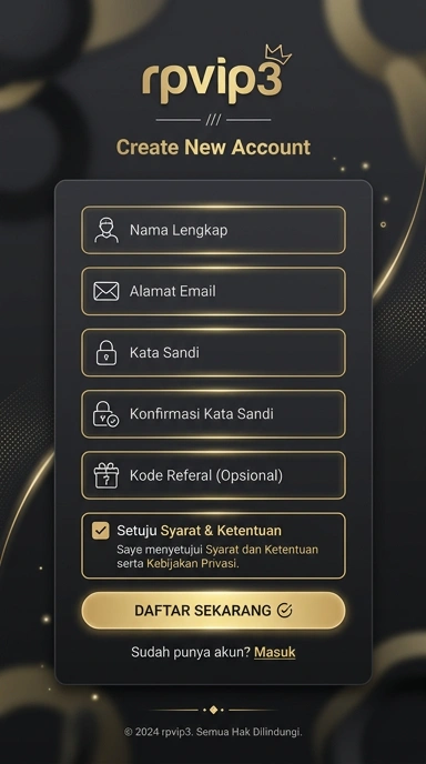 Panduan Mudah Registrasi Akun rpvip3 untuk Pengguna Indonesia