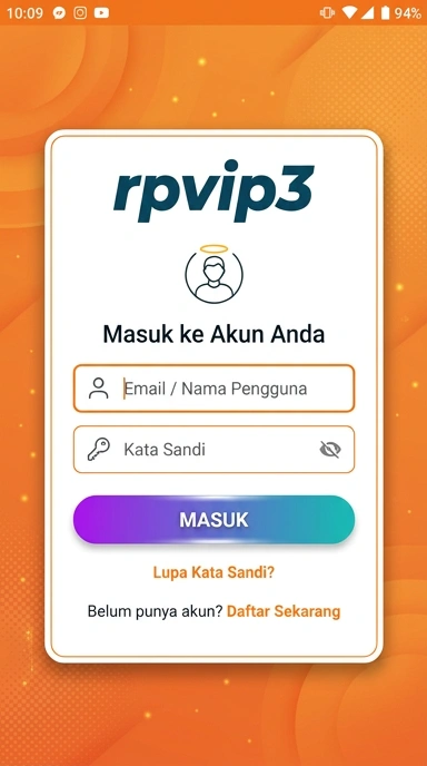 Masuk Akun rpvip3 untuk Pengguna Android